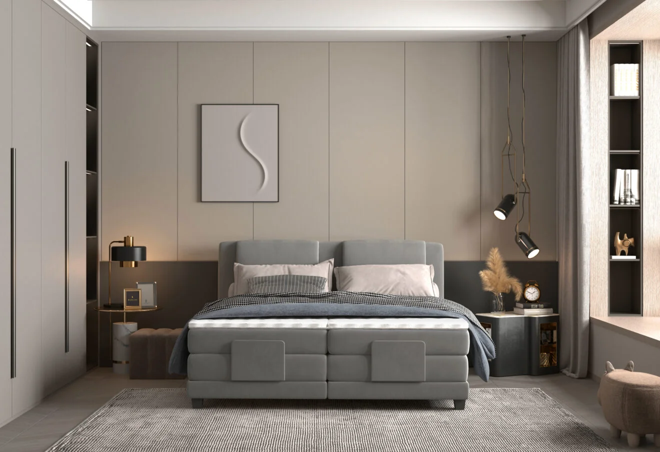 Wave Boxspringbett